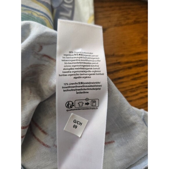 Anthropologie Damson Madder Printed Short-Sleeve Button Down Shirt Size 14 NWT - Picture 2 of 8